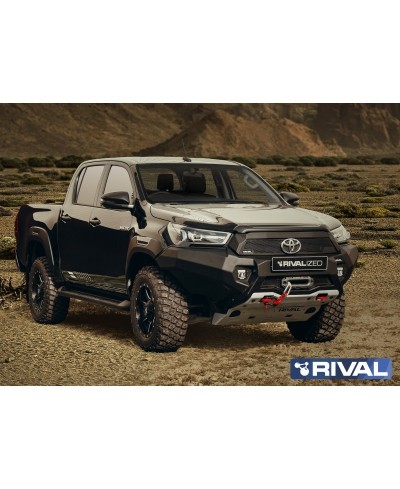 BUMPER FRONT RIVAL TOYOTA HILUX REVO 2021- (USAGE COMPETITION)