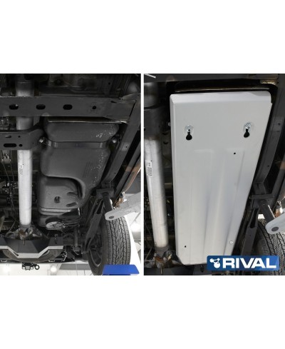 PLAQUE PROTECTION 4 mm RIVAL RESERVOIR NISSAN NAVARA 2015-09/2019