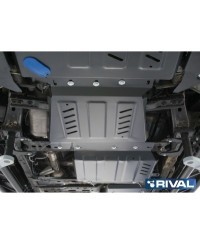 PLAQUE PROTECTION 3 mm RIVAL ACIER BOÎTE DE VITESSES NISSAN NAVARA 2