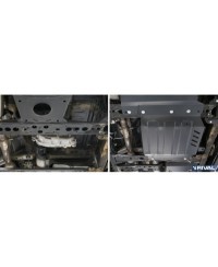 PLAQUE PROTECTION 3 mm RIVAL ACIER BOÎTE TRANSFERT NISSAN NAVARA 201