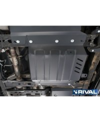 PLAQUE PROTECTION 3 mm RIVAL ACIER BOÎTE TRANSFERT NISSAN NAVARA 201