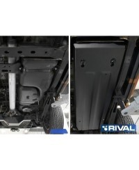 PLAQUE PROTECTION 3 mm RIVAL ACIER RESERVOIR NISSAN NAVARA 2015-09/2