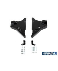 PLAQUE PROTECTION 3 mm RIVAL ACIER LEVIERS AV NISSAN NAVARA 2015-2021