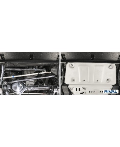PLAQUE PROTECTION RIVAL BARRES DIRECTION SUZUKI JIMNY 2018-