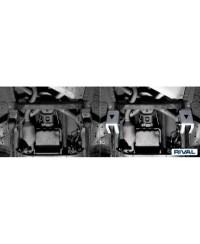 PLAQUE PROTECTION RIVAL TIRANT DE PONT SUZUKI JIMNY 2018-