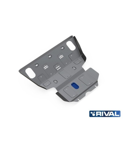 PLAQUE PROTECTION 4 mm RIVAL MOTEUR + RADIA TOYOTA HILUX 2005-2015