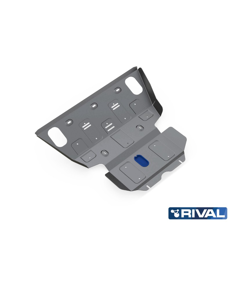 PLAQUE PROTECTION 4 mm RIVAL MOTEUR + RADIA TOYOTA HILUX 2005-2015