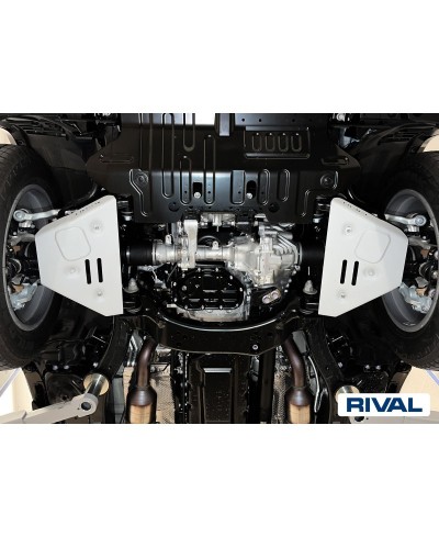 PLAQUE PROTECTION RIVAL LEVIERS AV TOYOTA LAND CRUISER PRADO 250 2024
