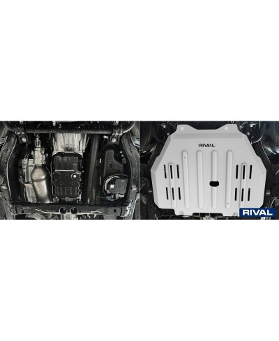 PLAQUE PROTECTION RIVAL BOÎTE DE VITESSES TOYOTA LANDCRUISER 250 