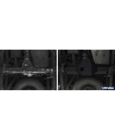 PLAQUE PROTECTION 3 mm RIVAL ACIER DIFFERENTIEL TOYOTA HILUX 2015-