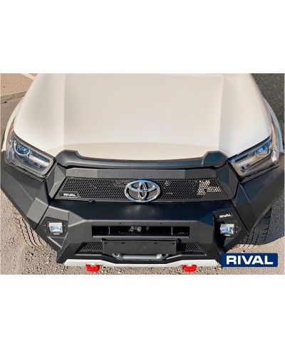 BUMPER FRONT RIVAL TOYOTA HILUX 2021 - (USAGE COMPETITION)
