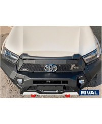 BUMPER FRONT RIVAL TOYOTA HILUX 2021 - (USAGE COMPETITION)