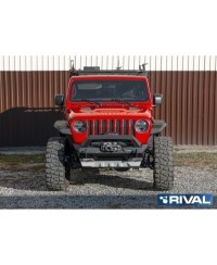 BUMPER FRONT RIVAL JEEP WRANGLER JK/JL STUBBY (USAGE COMPETITION)