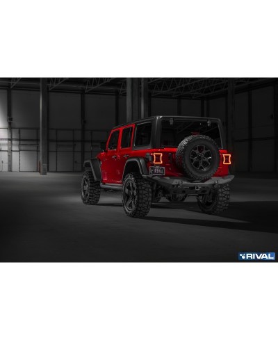 BUMPER REAR RIVAL JEEP WRANGLER JL (USAGE COMPETITION)