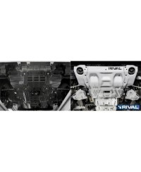 PLAQUE PROTECTION RIVAL MOTEUR+RADIA TOYOYA HILUX REVO