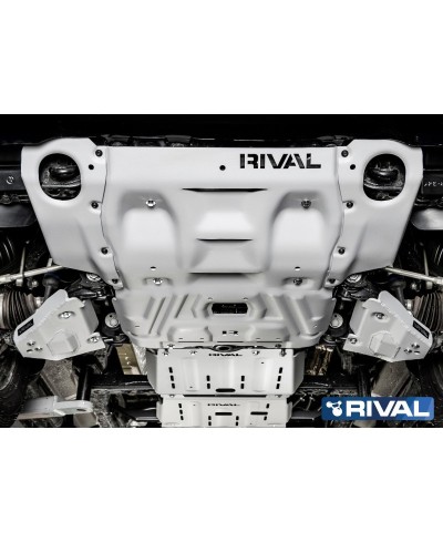 PLAQUE PROTECTION RIVAL MOTEUR+RADIA TOYOYA HILUX REVO