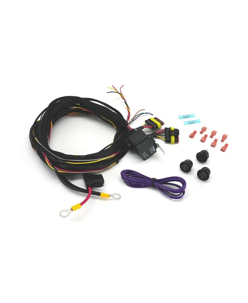 FAISCEAU 2 PHARES LONG (6-BROCHES, SUPERSEAL, 12V)
