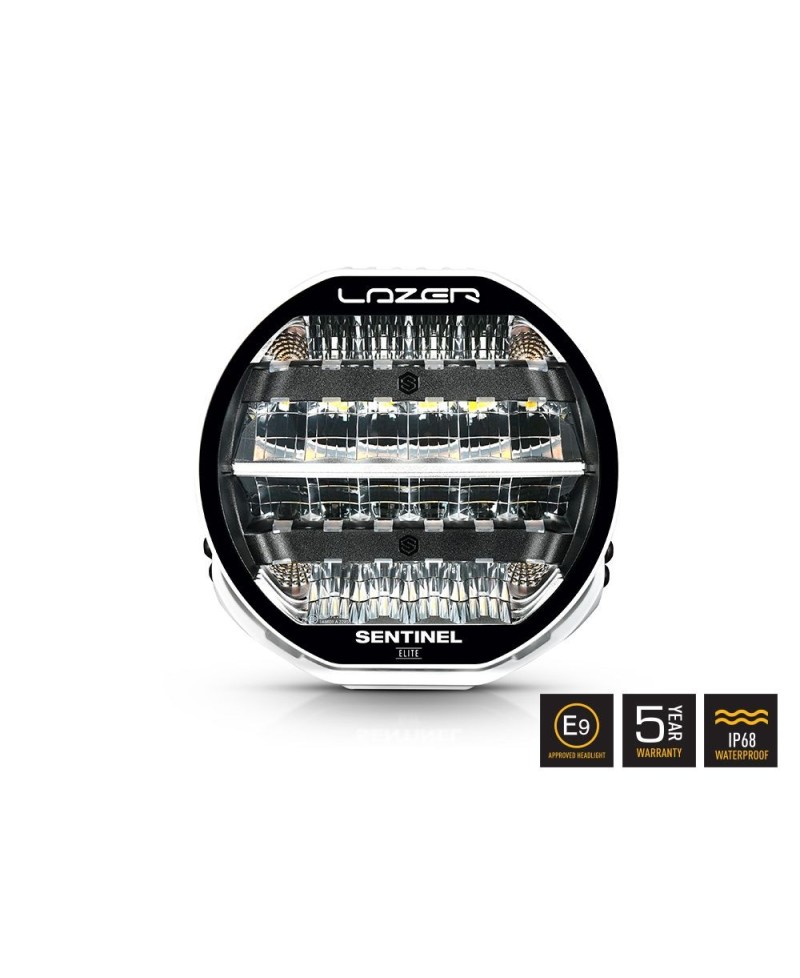 PHARE LED LAZER SENTINEL 9" ELITE PL2 WHITE