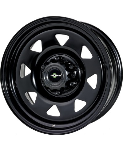 JANTE GOSS TRIANGULAR II BLACK 7X17  5x114.3 ET13 CB66.1