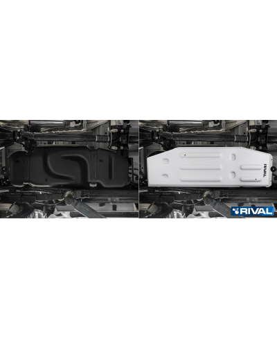 PLAQUE PROTECTION RIVAL RESERVOIR TOYOTA HILUX REVO  (bO22)