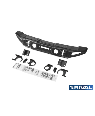 BUMPER FRONT RIVAL JEEP WRANGLER ACIER (USAGE COMPETITION)