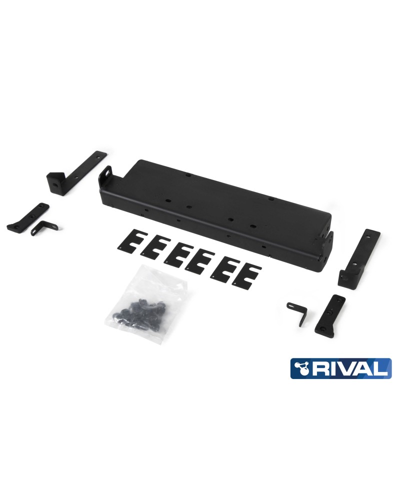 SUPPORT TREUIL PC RIVAL ACIER JEEP WRANGLER