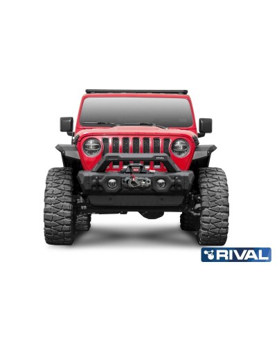 SUPPORT TREUIL PC RIVAL ACIER JEEP WRANGLER