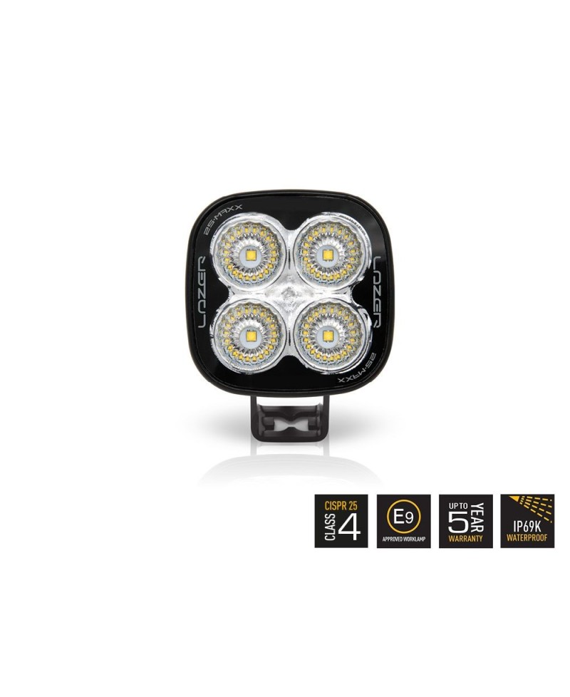 PHARE LED LAZER UTILITY 25 MAXX NOIR