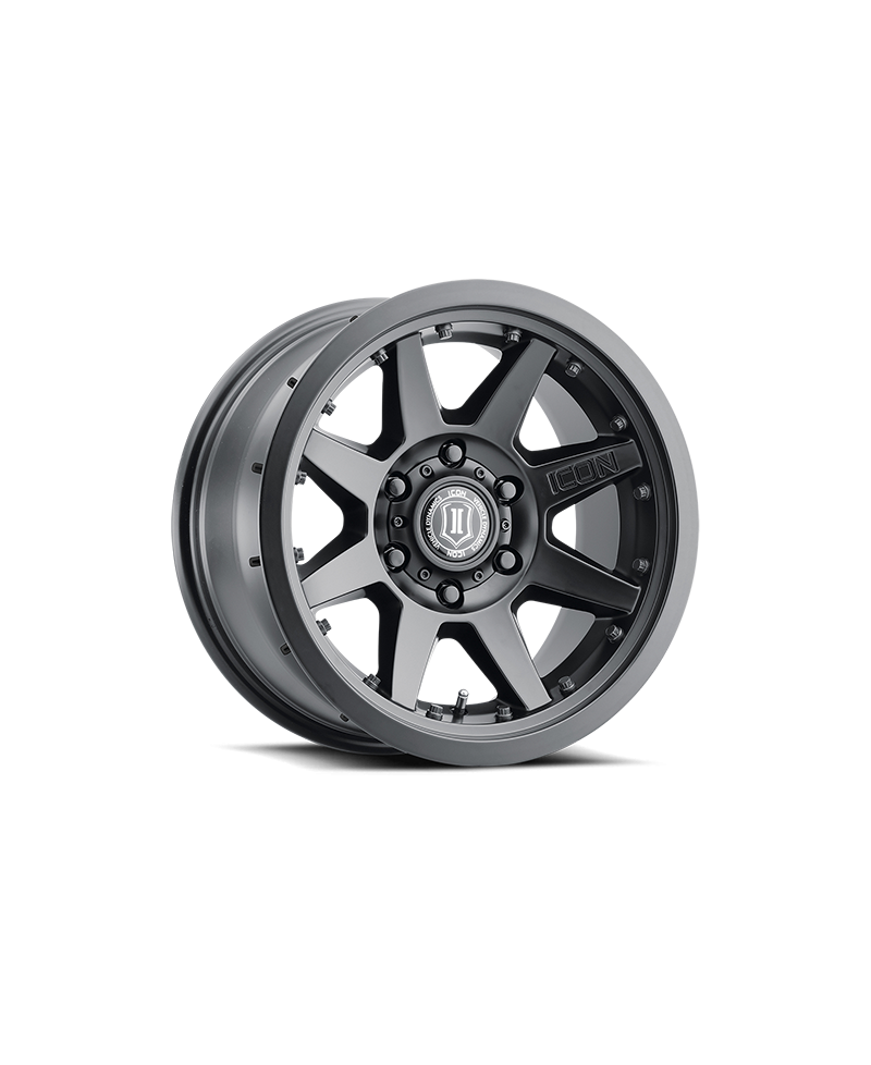 JANTE ICON ALLOYS REBOUND PRO SATIN BLACK 8.5 X 17 5x127 ET-6 CB71.6