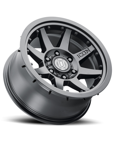 JANTE ICON ALLOYS REBOUND PRO SATIN BLACK 8.5 X 17 5x127 ET-6 CB71.6