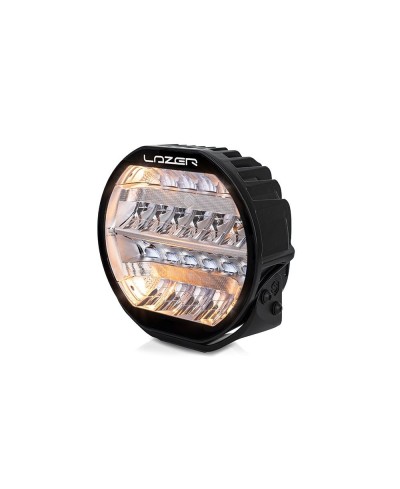 PHARE LED LAZER SENTINEL 9"  /  CHROME - Avec feux de position