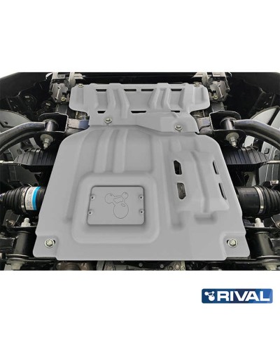 PLAQUE DE PROTECTION 4mm RIVAL MOTEUR FORD RANGER 2022+