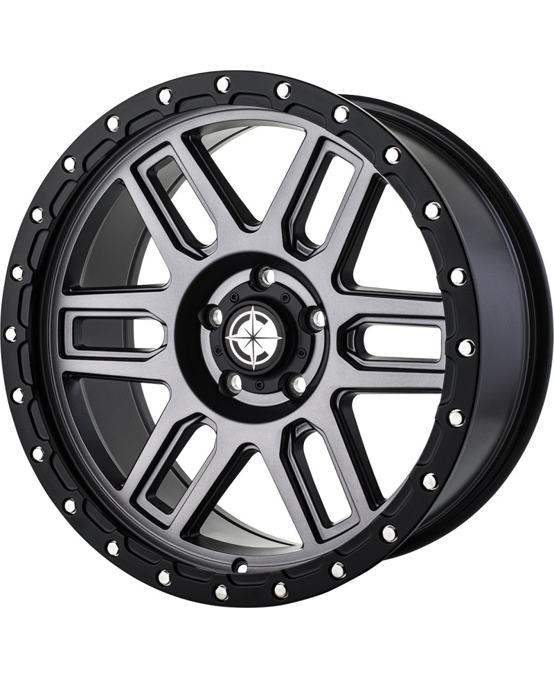 JANTE OC WHEELS 8304 DELTA  MATTE GUNMETAL 9x20 5x127 ET10 CB71.6