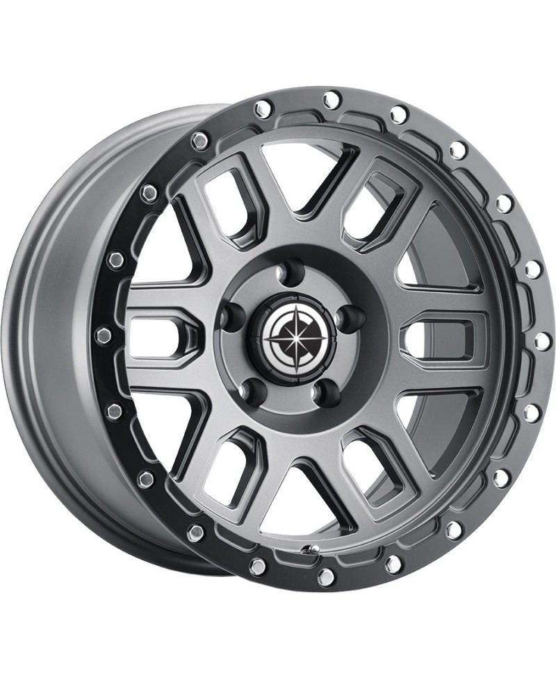 JANTE OC WHEELS 8304 DELTA  MATTE GUNMETAL 9x17 5x127 ET0 CB71.6