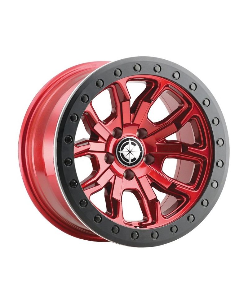 JANTE OC WHEELS 9303 DUAL TEK CANDY RED 9x17 5x127 ET-12 CB78.1