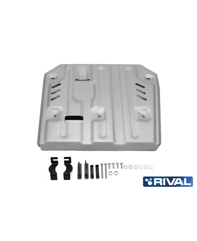 PLAQUE PROTECTION RIVAL 4MM BV + BT VOLKSWAGEN TOUAREG 2010-2018