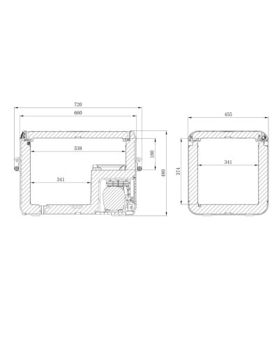 Glacière DOMETIC CFX3-55IM