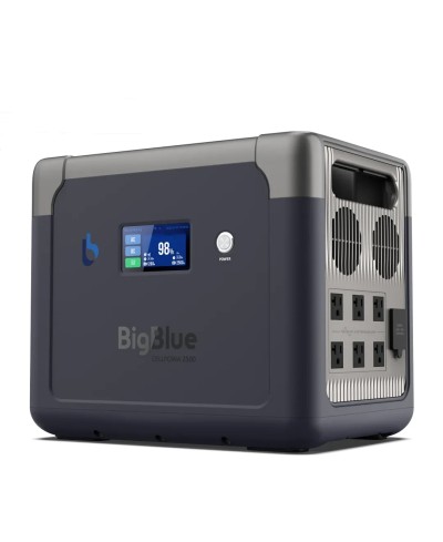 BigBlue 2500W Générateur Électrique Portable. Centrale Électrique avec 11 Prises pour Camping Voyage 4x4 Futé 34