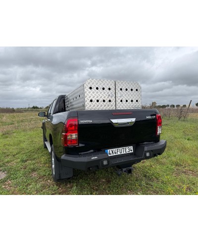 Coffre de transport en aluminium 4 compartiments pour pick-up