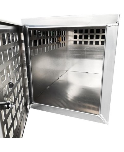 Coffre aluminium pour transport de chien 500 x 850 x 550 mm