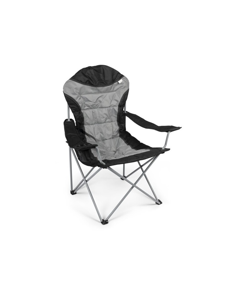 FAUTEUIL KAMPA XL DOSSIER HAUT GRIS