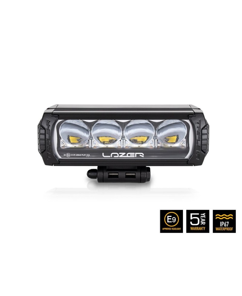 PHARE LED LAZER TRIPLE-R 4 (750) Gen2 NOIR - Avec feux de position